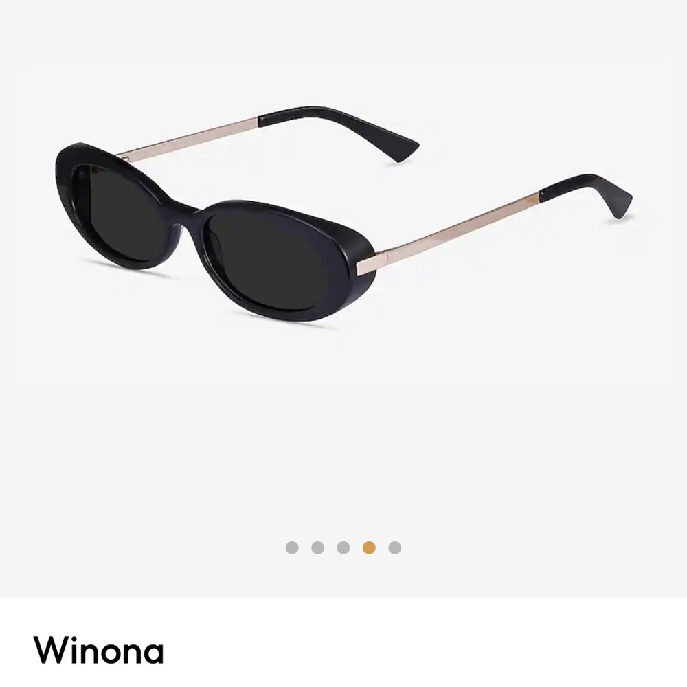 Brand new, in box oval sunglasses polarized